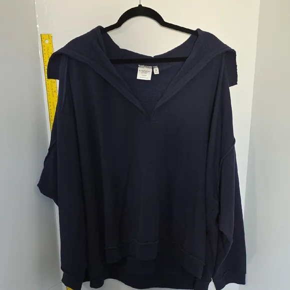 Torrid Super Soft Fleece in Deep Blue Size 22 - Picture 1 of 9